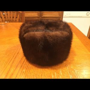 Authentic Mink Russian Trappers Style Dress Hat